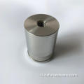 Bevelled glass point holder para sa shower door